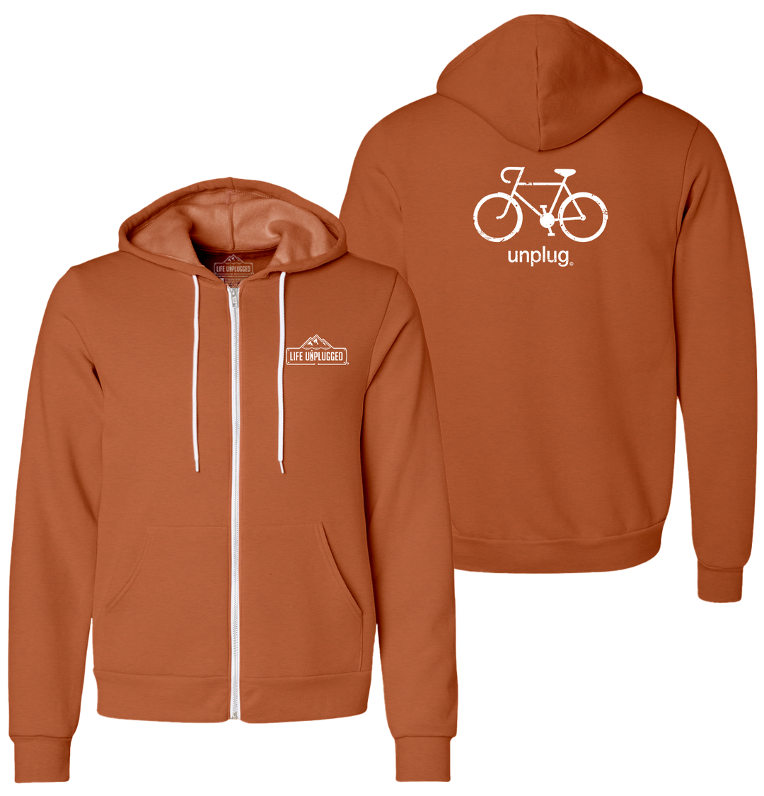 ROAD BIKE Supersoft Midweight Zip Up Hoodie