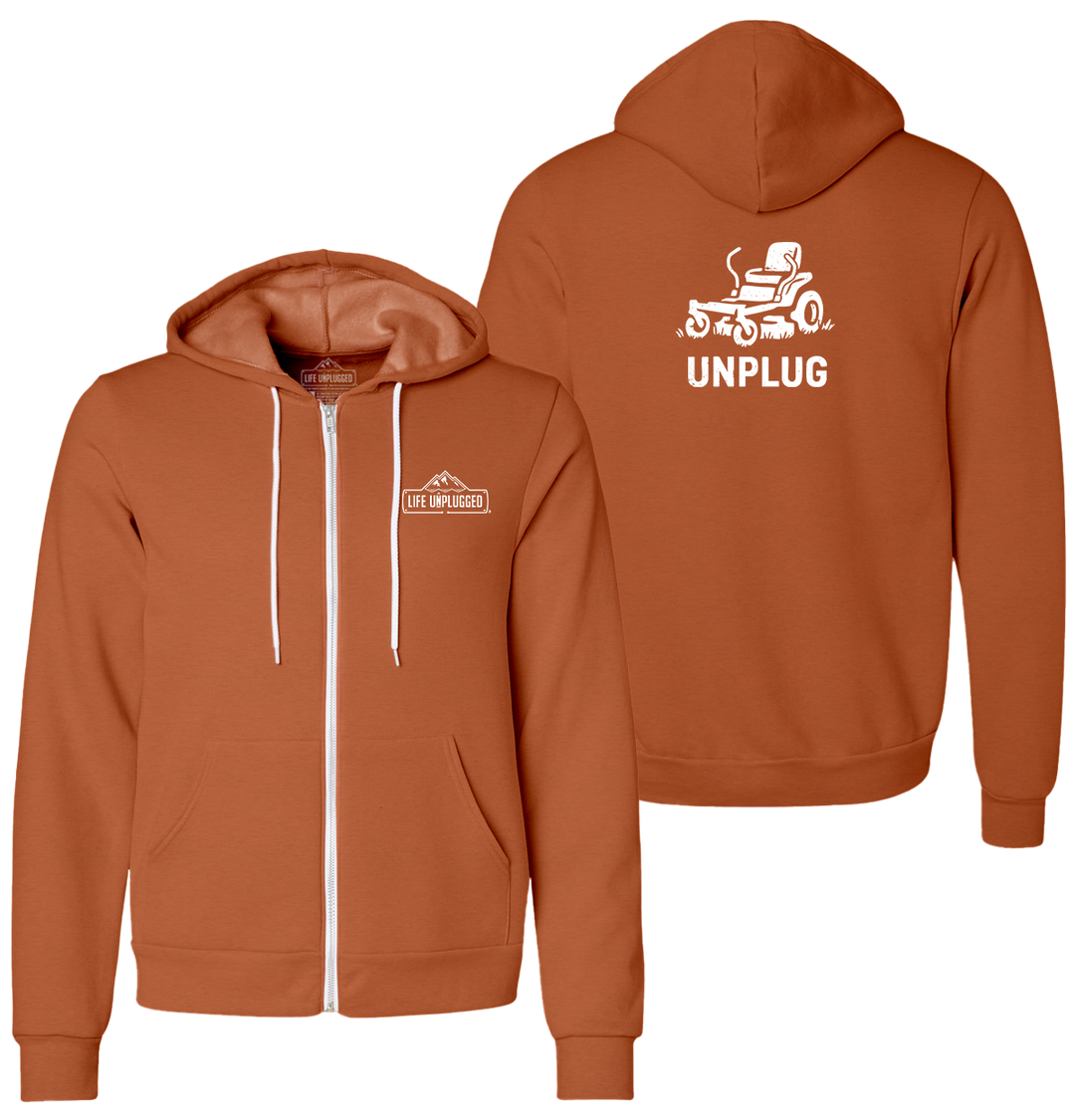 LAWNMOWER  Supersoft Midweight Zip Up Hoodie