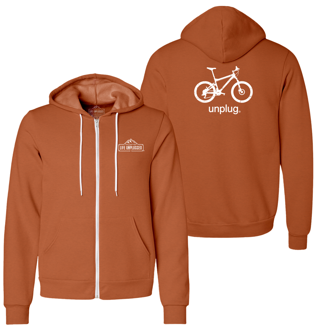 MOUNTAIN BIKE Supersoft Midweight Zip Up Hoodie