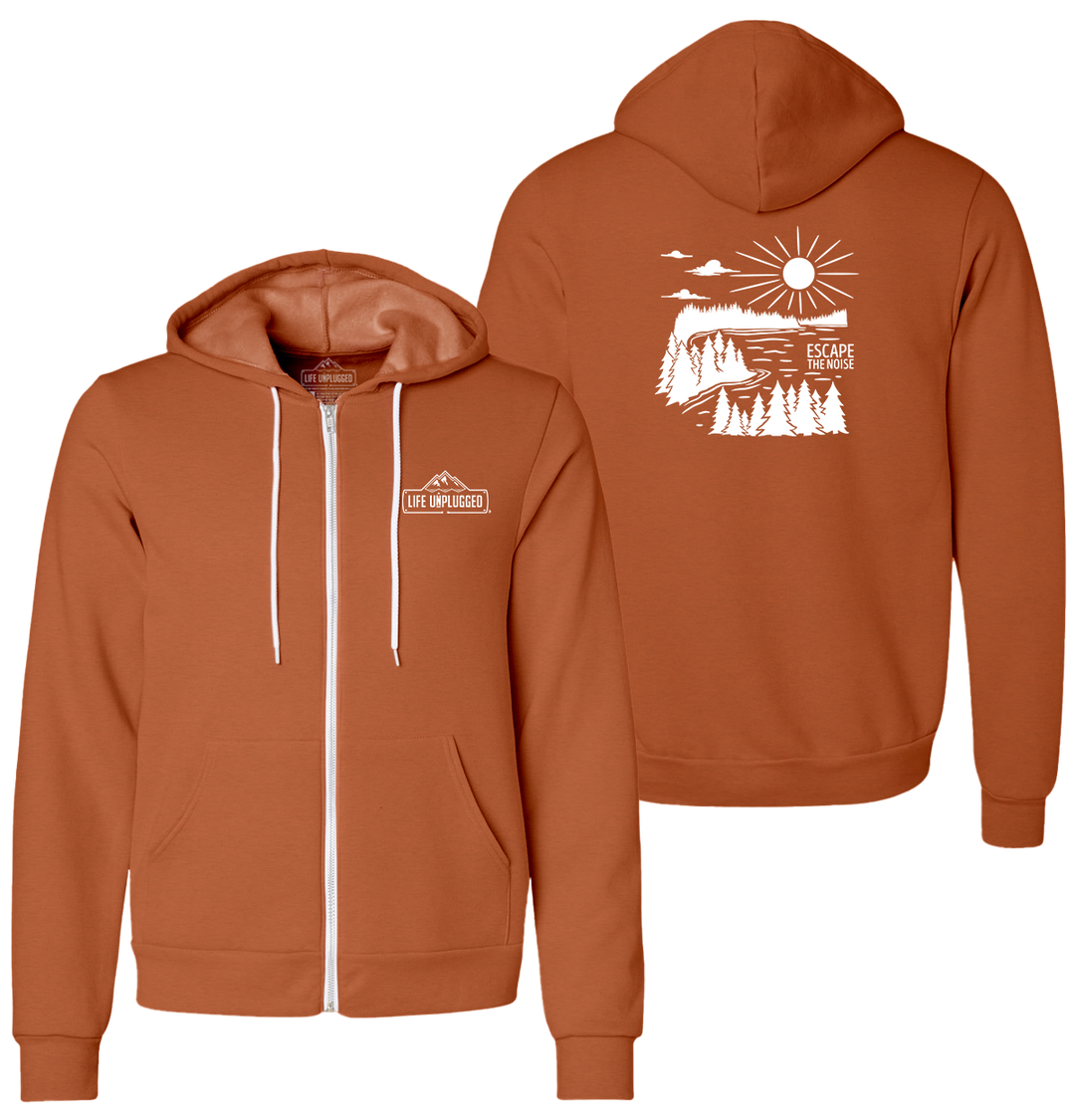 LAKE LOVE Supersoft Midweight Zip Up Hoodie