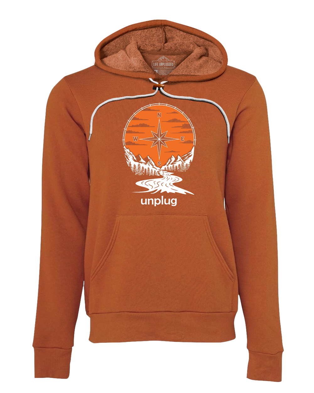 Compass Sunset Super Soft Hoodie