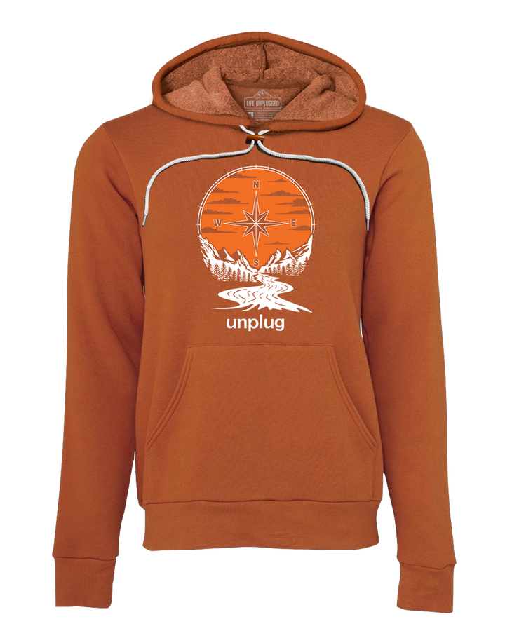 Compass Sunset Super Soft Hoodie