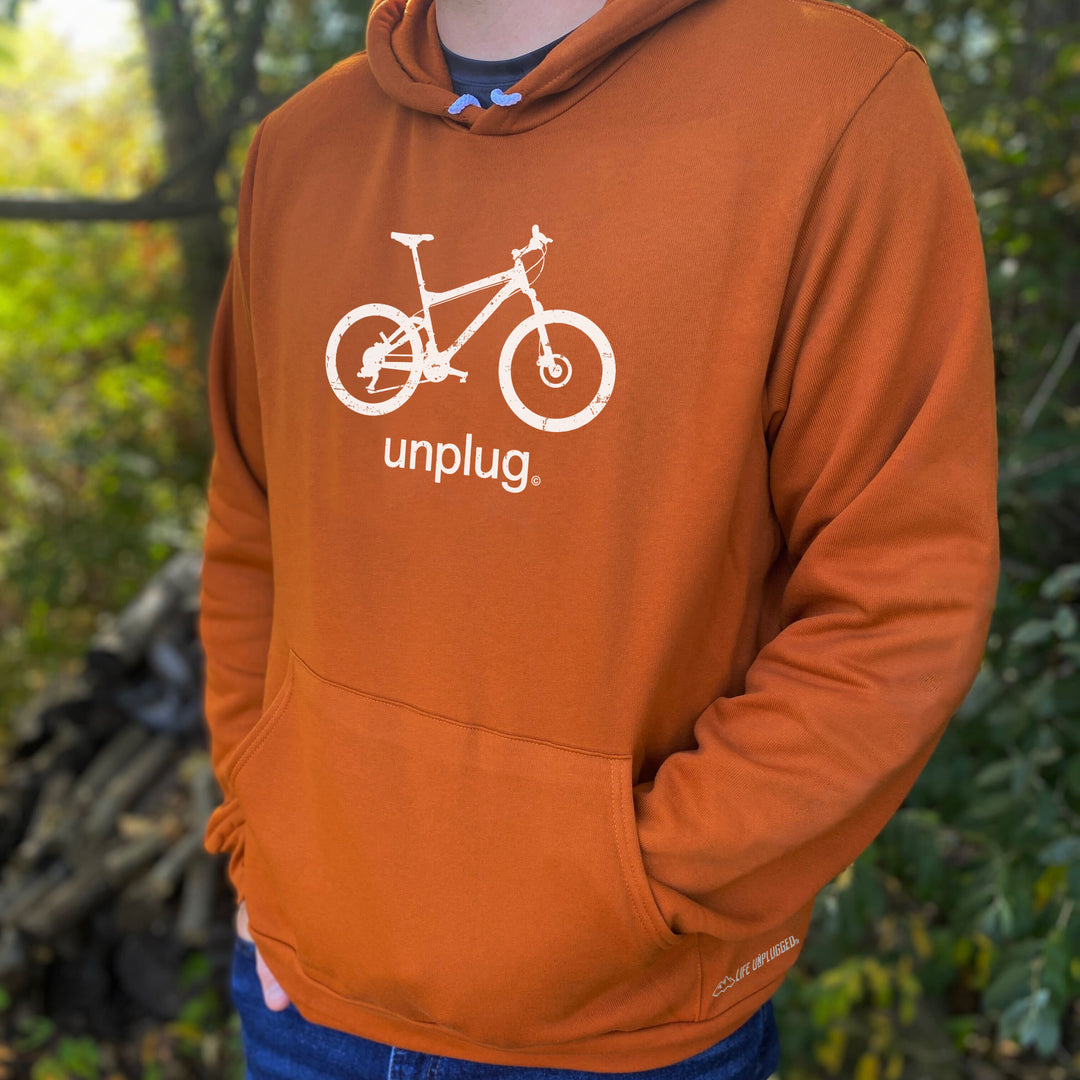 Mountain Bike Premium Super Soft Hooded Sweatshirt