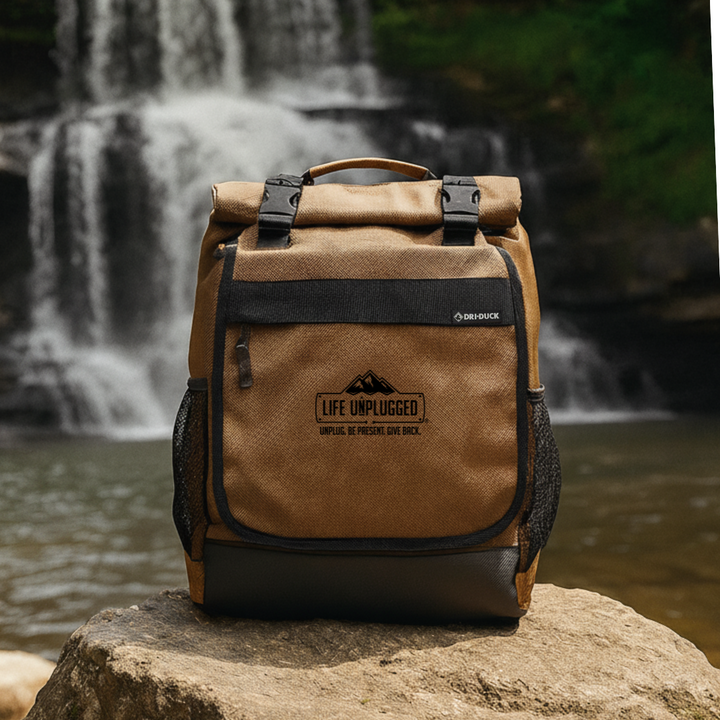Founder's Select™ Waterproof Roll Up Backpack Powered by DRI DUCK®