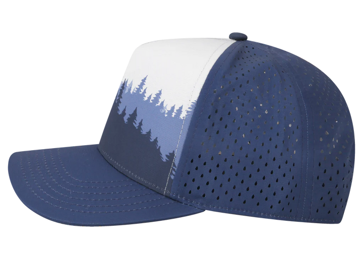Limited Edition Blue Forest High Crown Performance Snapback
