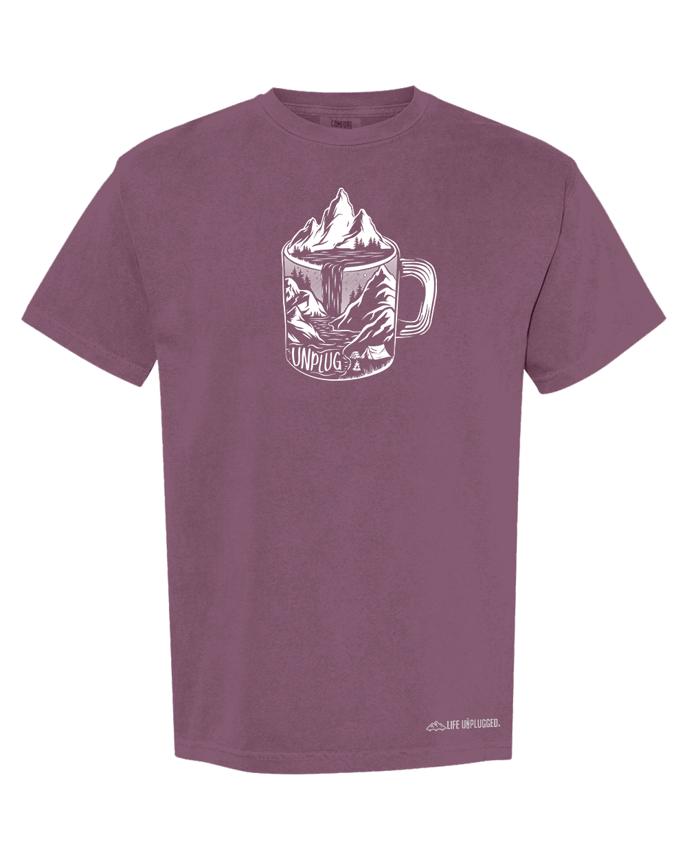 COFFEE MOUNTAIN SCENE Cotton T-Shirt powered by Comfort Colors®