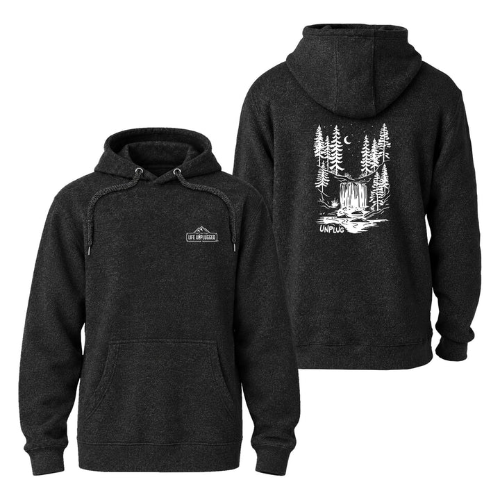 WATERFALL UNDER THE STARS Nantucket Super Soft Sweater Hoodie