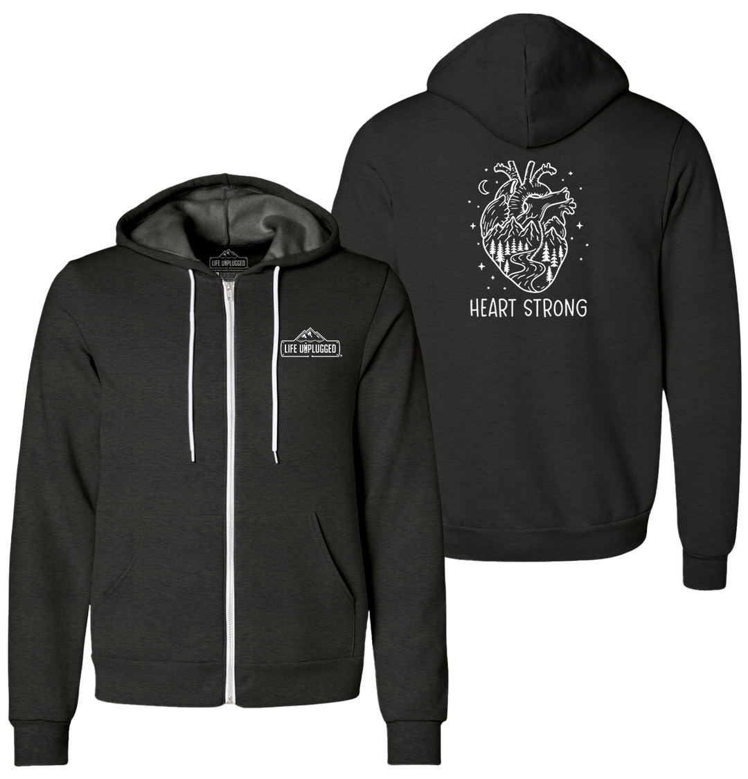 ADVENTURE AWAITS Supersoft Midweight Zip Up Hoodie