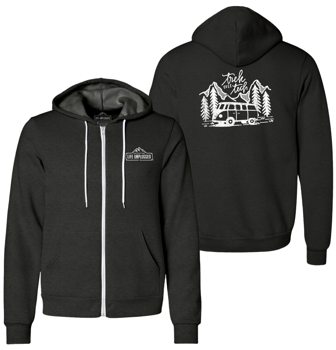 TREK OVER TECH Supersoft Midweight Zip Up Hoodie