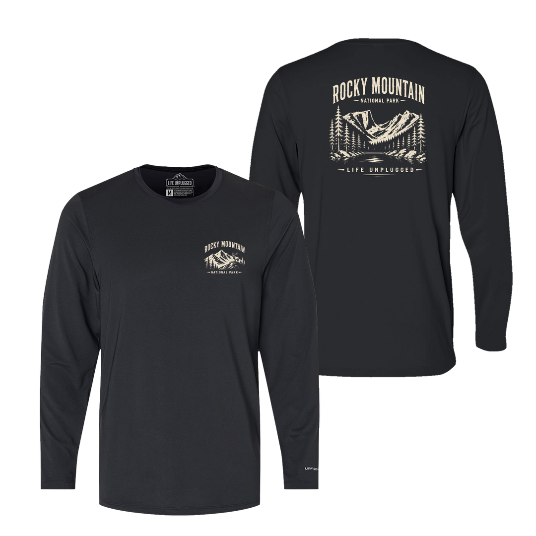 ROCKY MOUNTAIN NATIONAL PARK Performance Long Sleeve with UPF 50+