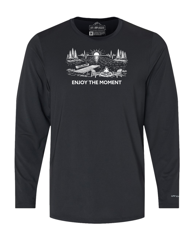 ENJOY THE MOMENT (LAKE SCENE) Performance Long Sleeve with UPF 50+