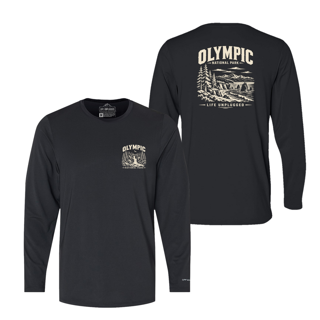 OLYMPIC NATIONAL PARK Performance Long Sleeve with UPF 50+