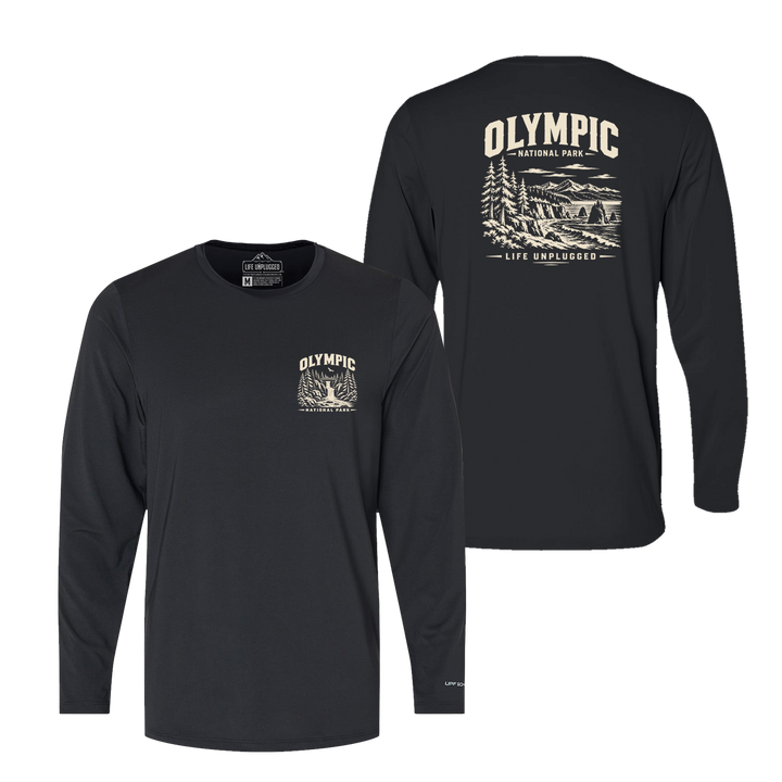 OLYMPIC NATIONAL PARK Performance Long Sleeve with UPF 50+