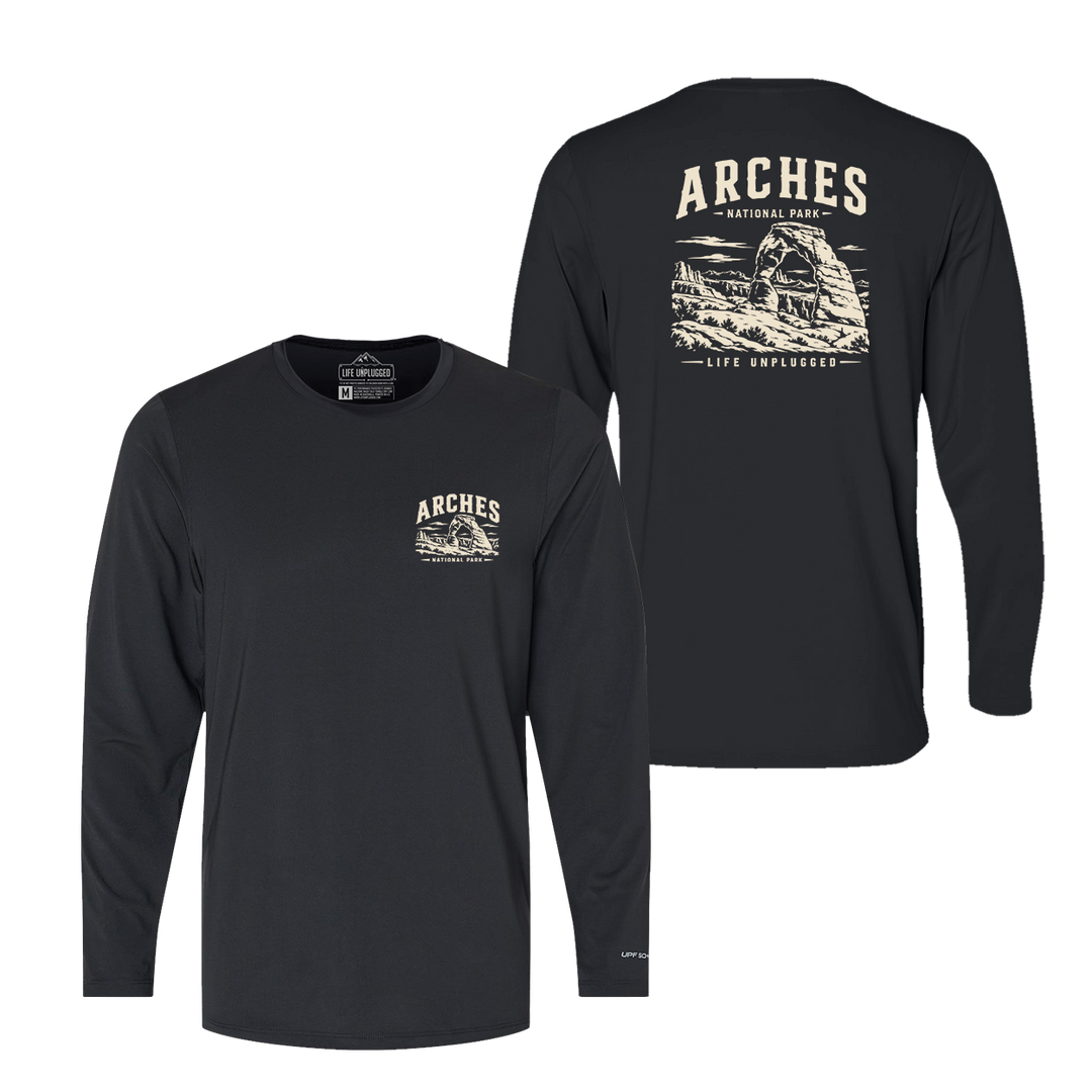 ARCHES NATIONAL PARK Performance Long Sleeve with UPF 50+