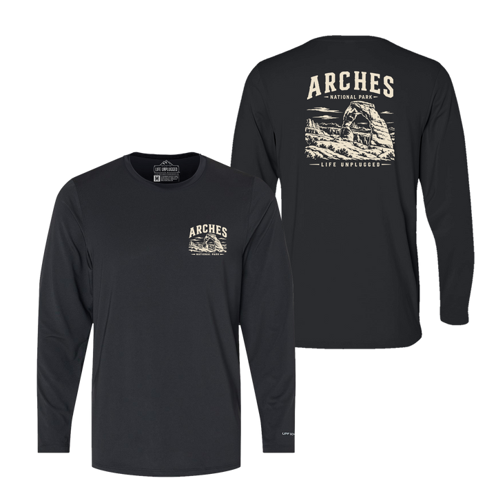 ARCHES NATIONAL PARK Performance Long Sleeve with UPF 50+
