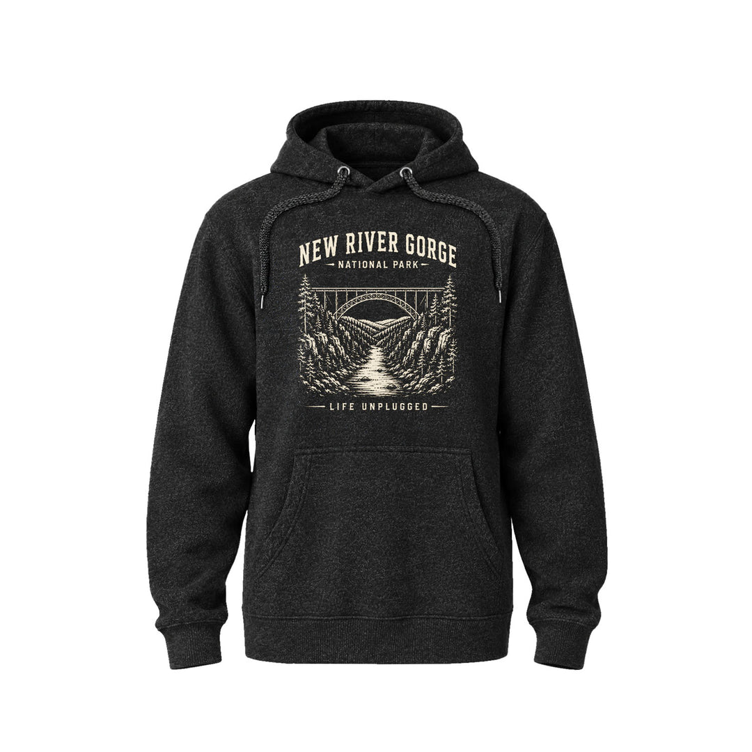 NEW RIVER GORGE NATIONAL PARK Nantucket Super Soft Sweater Hoodie
