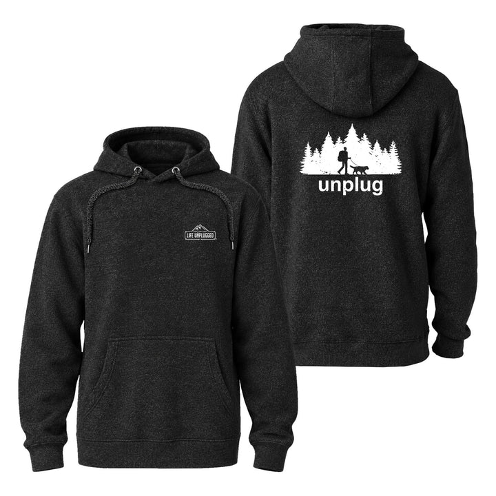 DOG WALKS IN THE WOODS Nantucket Super Soft Sweater Hoodie
