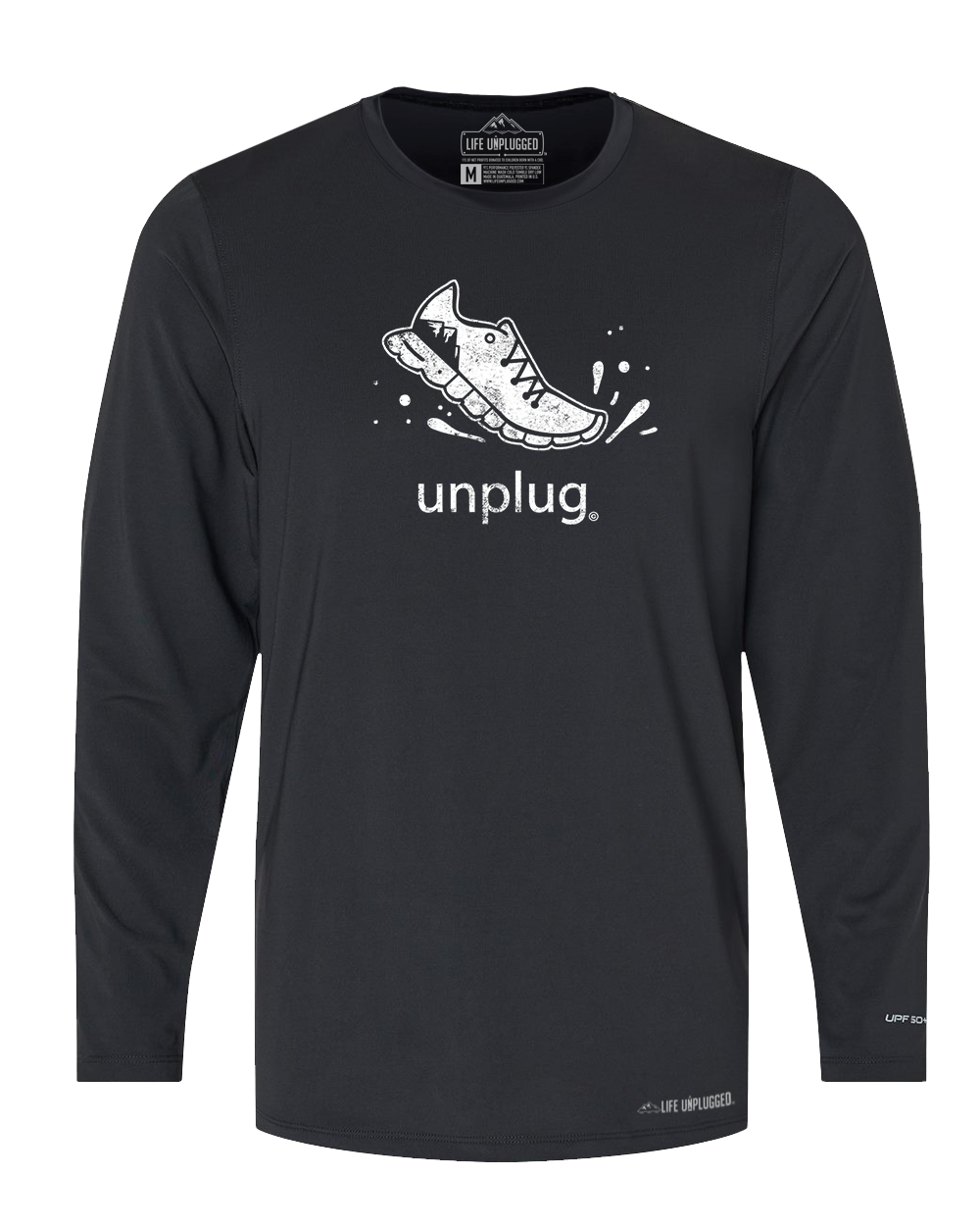 Running Poly/Spandex High Performance Long Sleeve with UPF 50+ - Life Unplugged