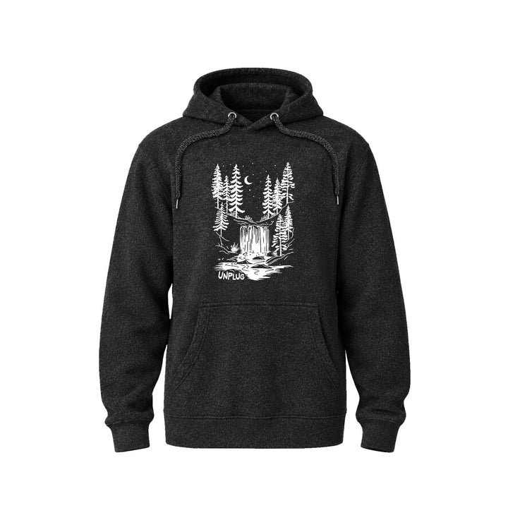 WATERFALL UNDER THE STARS Nantucket Super Soft Sweater Hoodie