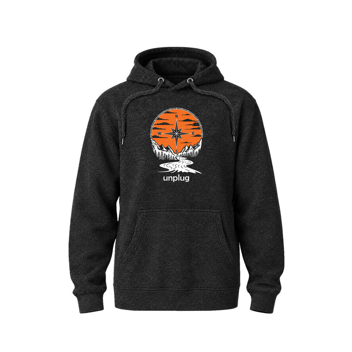 COMPASS SUNSET Nantucket Super Soft Sweater Hoodie