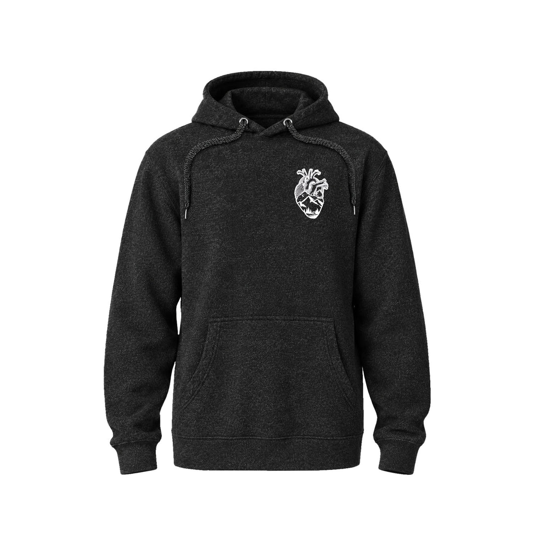 ANATOMICAL HEART (LEFT CHEST) Nantucket Super Soft Sweater Hoodie