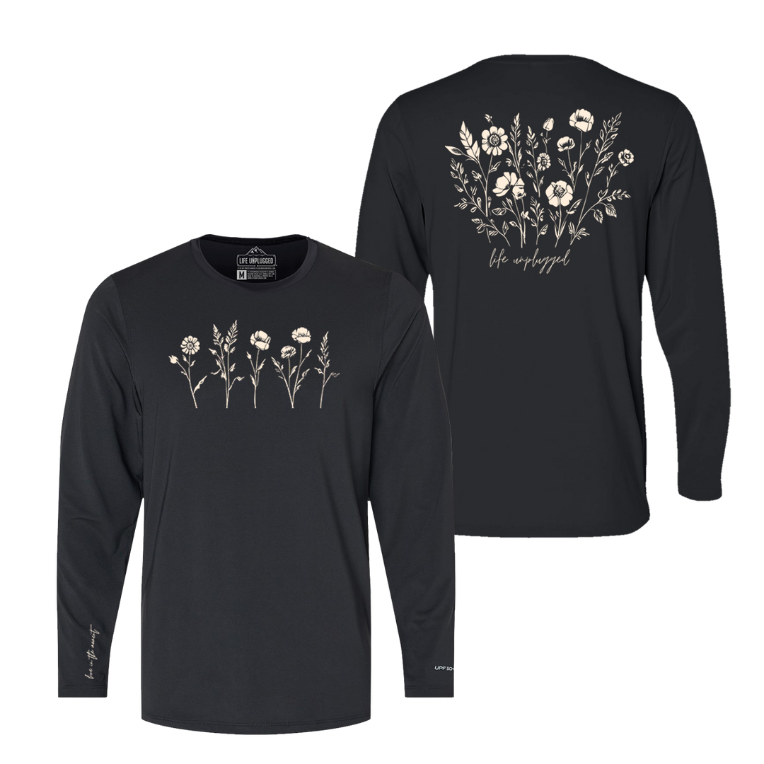 Live in the Moment Wildflower Performance Long Sleeve with UPF 50+
