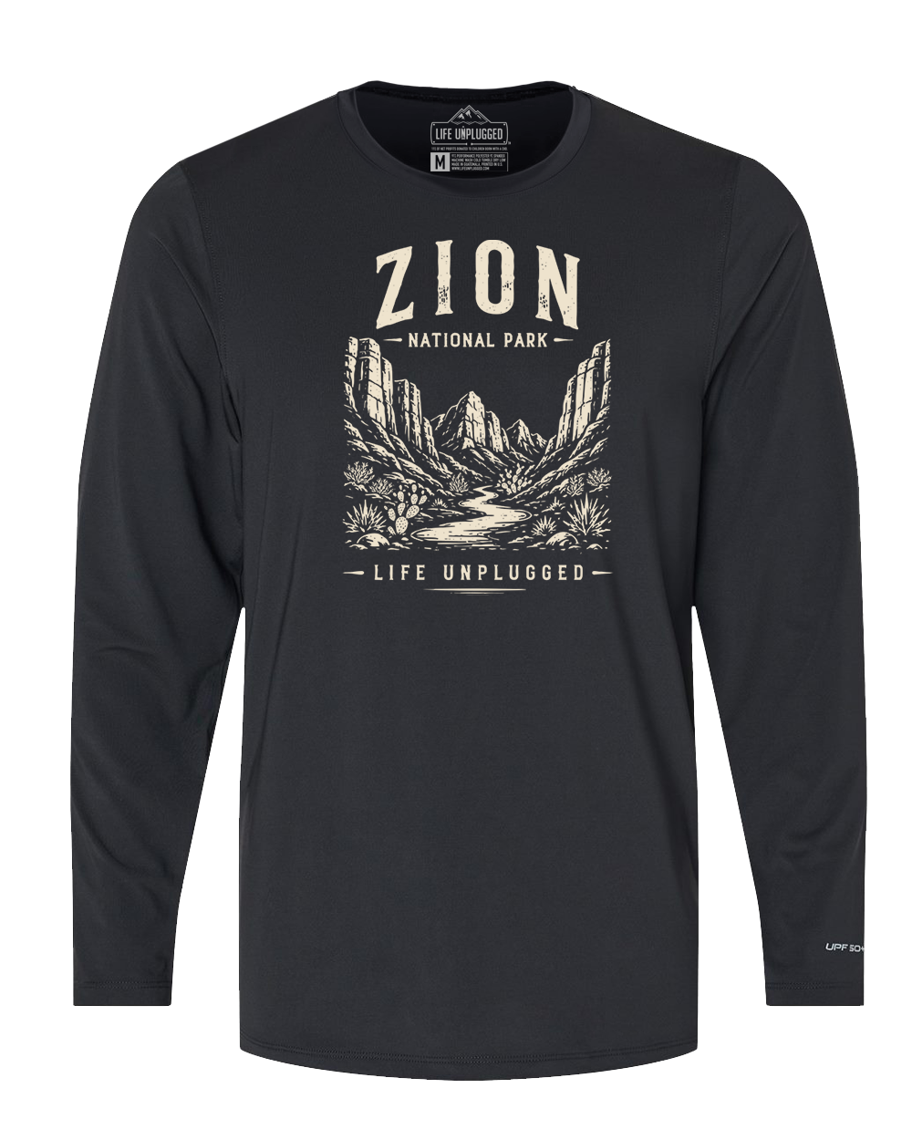 ZION NATIONAL PARK Performance Long Sleeve with UPF 50+
