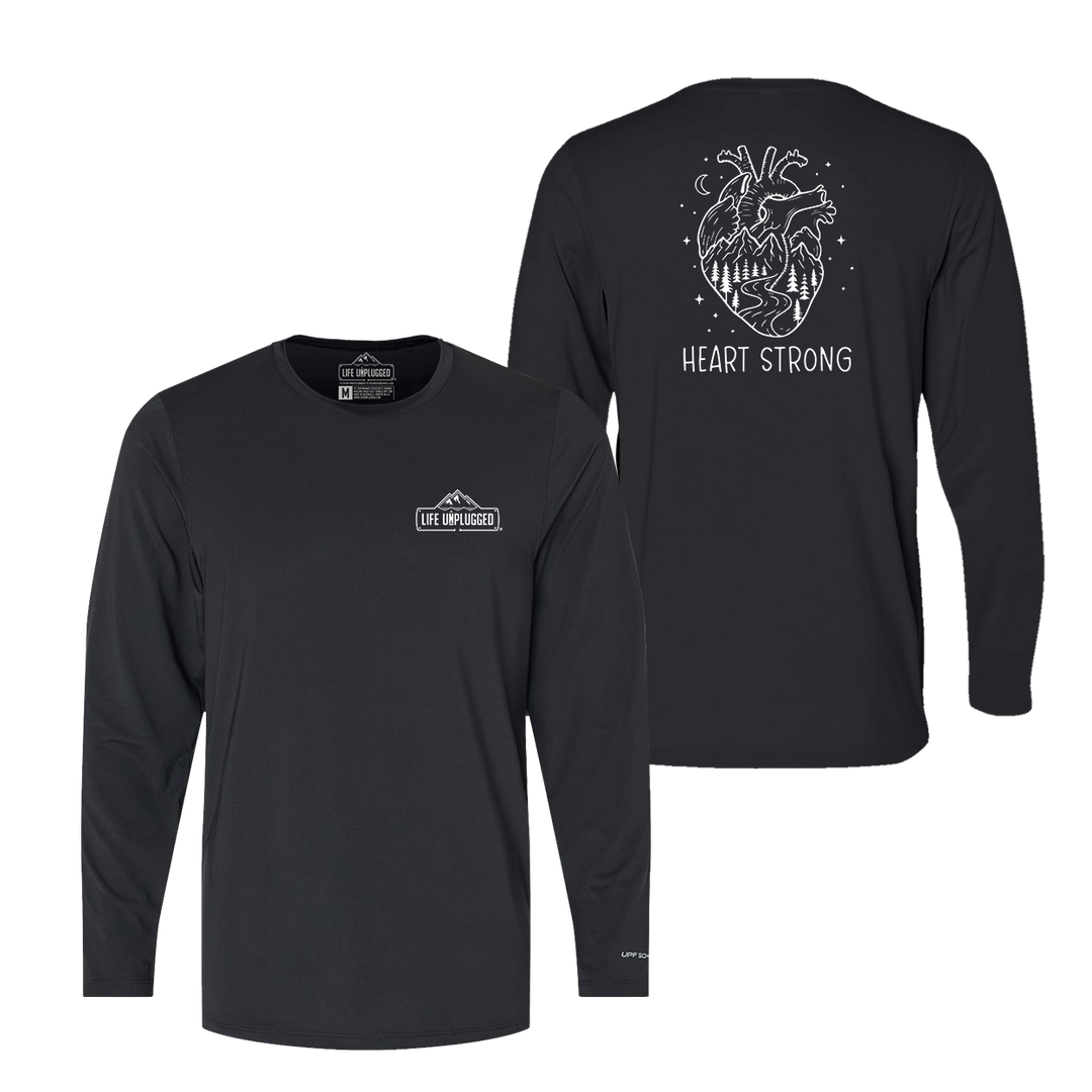 HEART STRONG Performance Long Sleeve with UPF 50+
