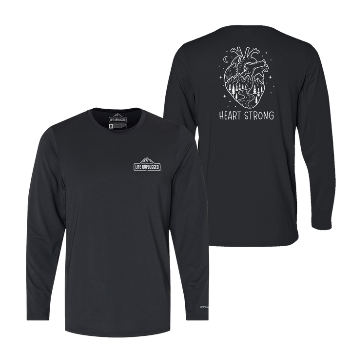 HEART STRONG Performance Long Sleeve with UPF 50+