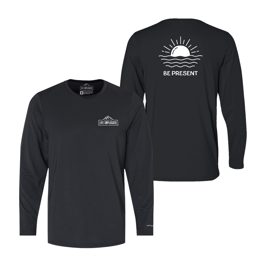 Ocean Sunset Performance Long Sleeve with UPF 50+