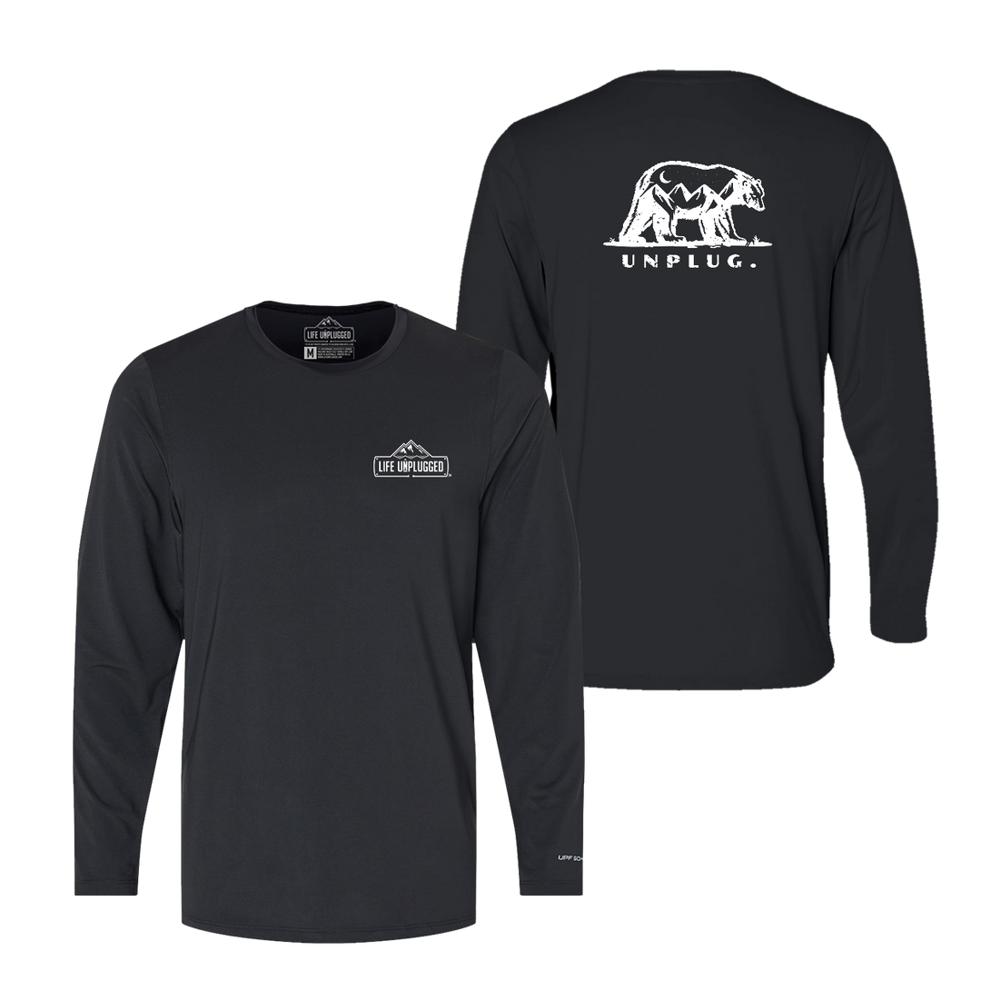 BEAR MOUNTAIN SCENE Performance Long Sleeve with UPF 50+