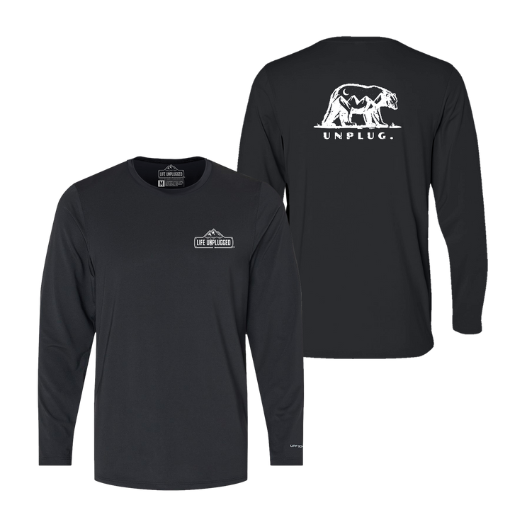 BEAR MOUNTAIN SCENE Performance Long Sleeve with UPF 50+