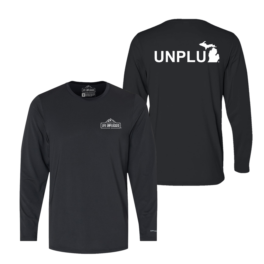 Unplug (MI) Performance Long Sleeve with UPF 50+