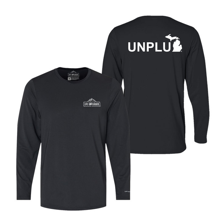 Unplug (MI) Performance Long Sleeve with UPF 50+