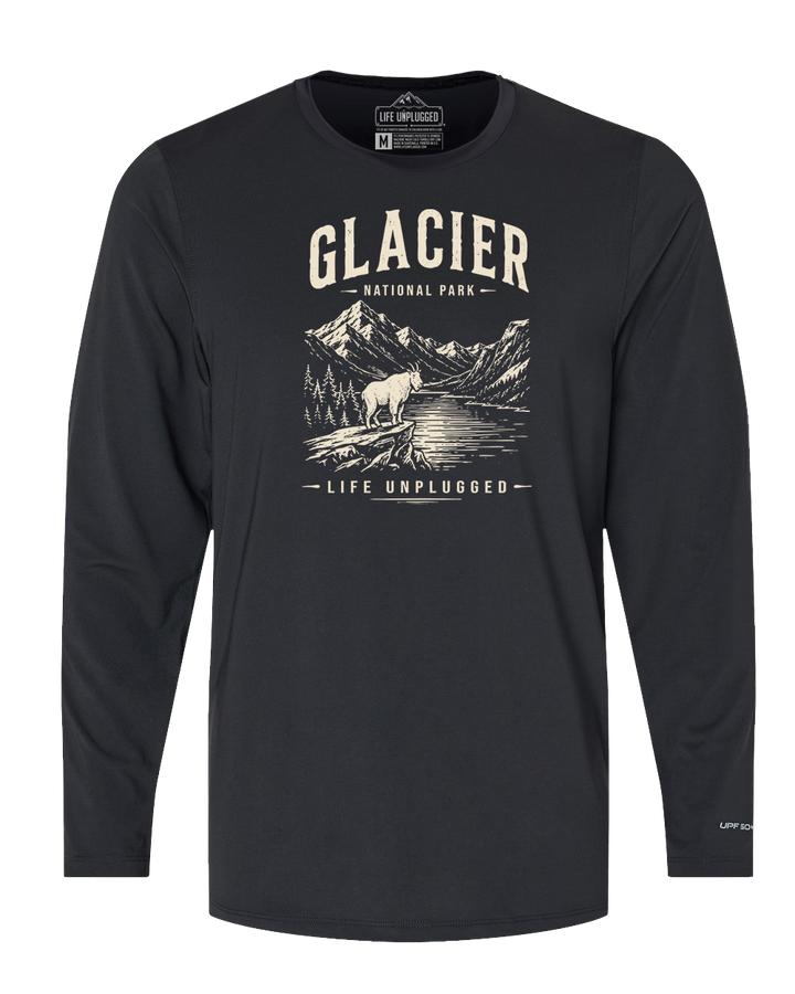 GLACIER NATIONAL PARK Performance Long Sleeve with UPF 50+
