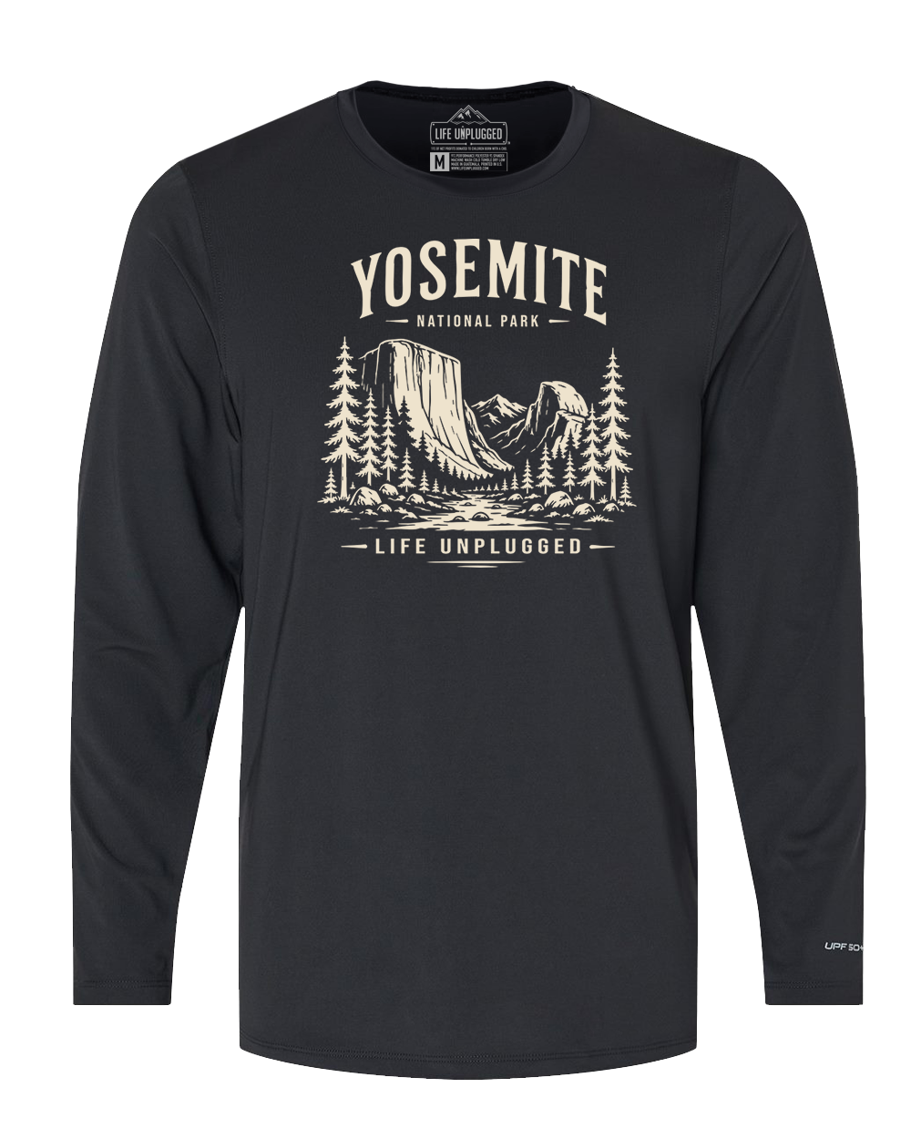 YOSEMITE NATIONAL PARK Performance Long Sleeve with UPF 50+
