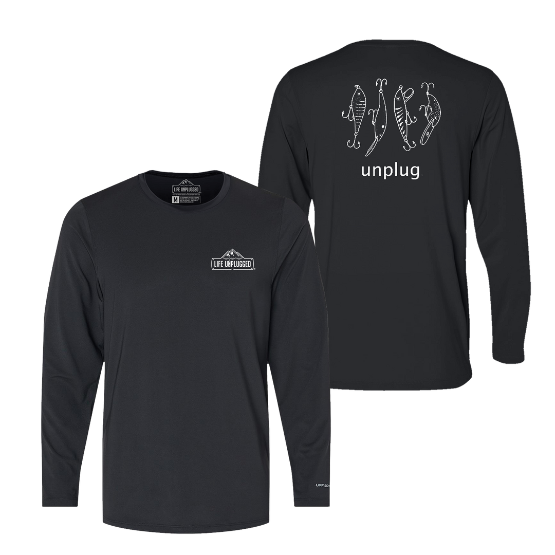 Fishing Lures Performance Long Sleeve with UPF 50+