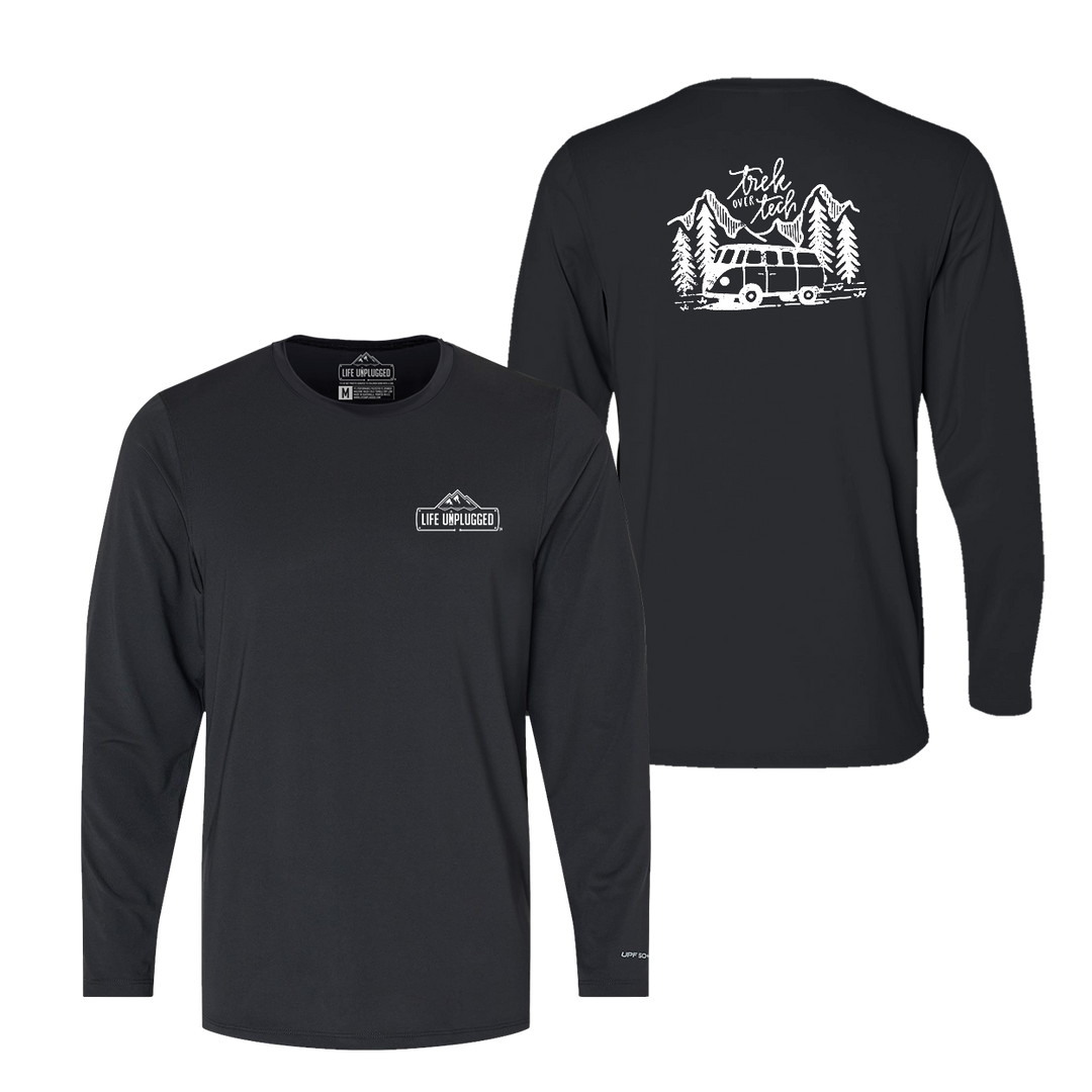 Trek Over Tech Performance Long Sleeve with UPF 50+