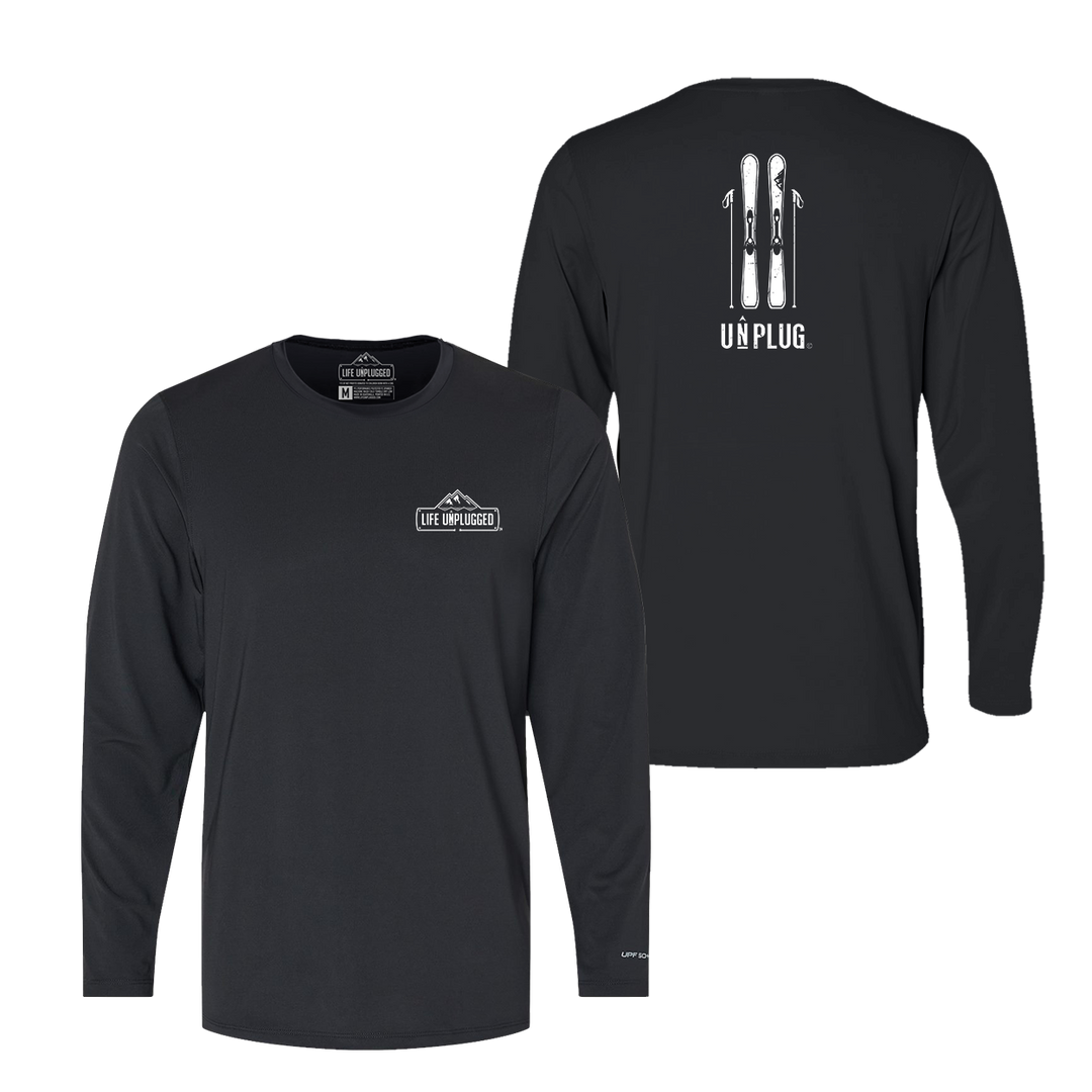 Skiing Performance Long Sleeve with UPF 50+