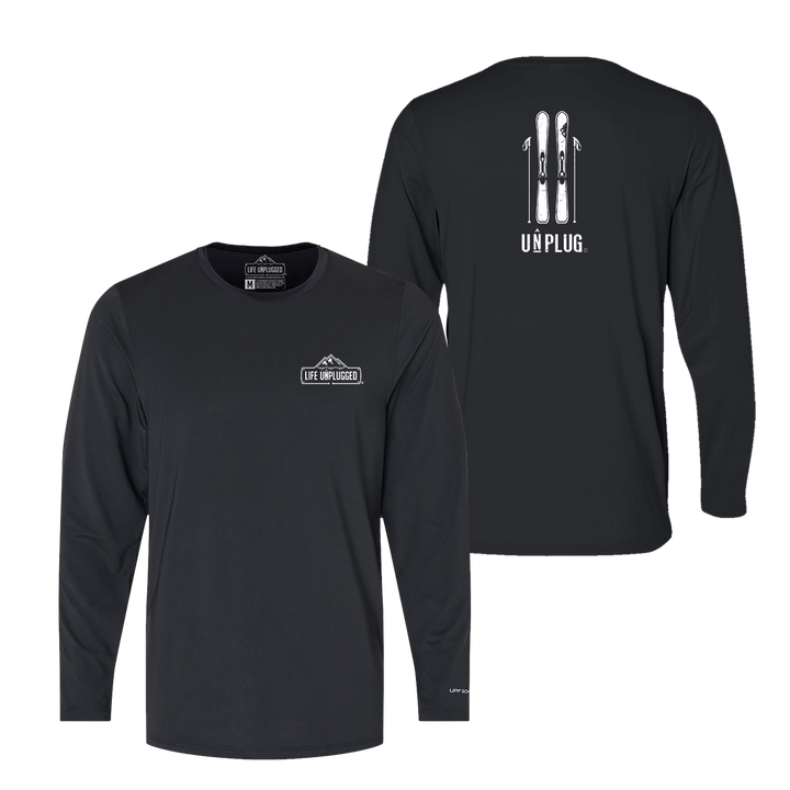 Skiing Performance Long Sleeve with UPF 50+