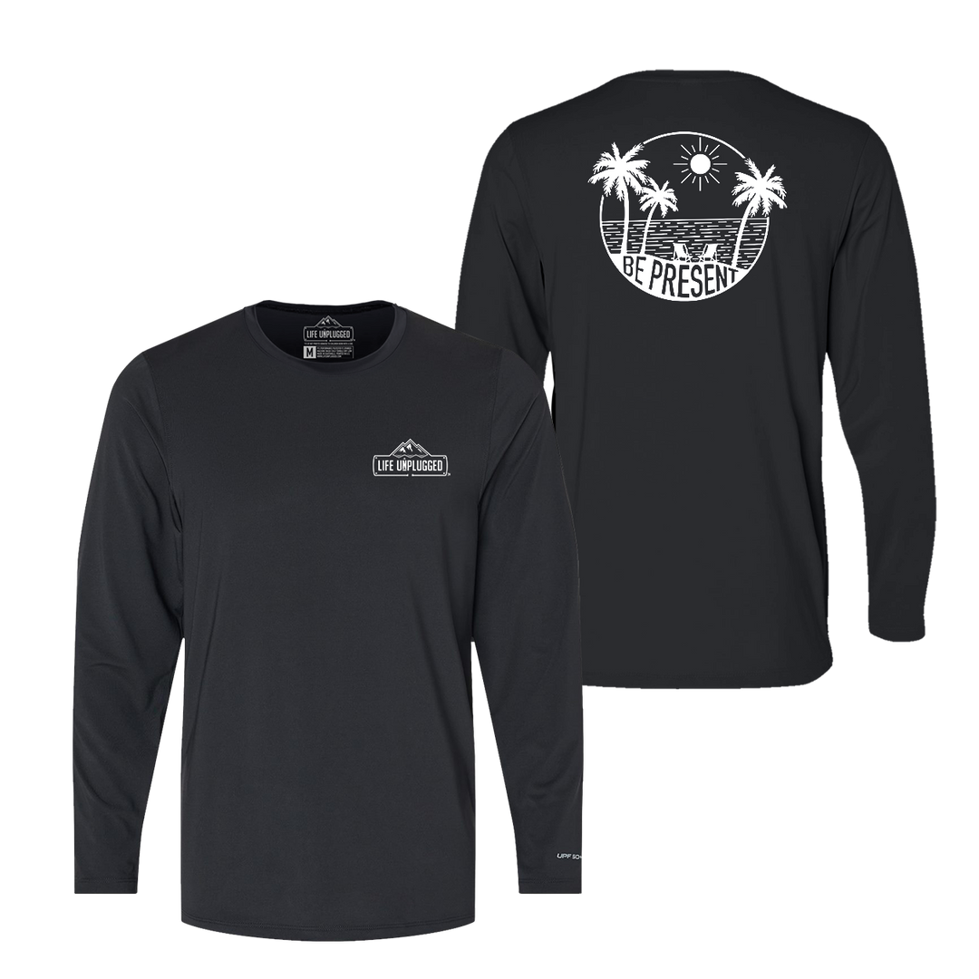 Be Present Beach Performance Long Sleeve with UPF 50+