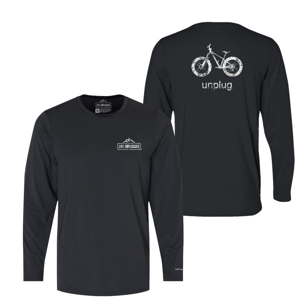 Fat Tire Bike Performance Long Sleeve with UPF 50+