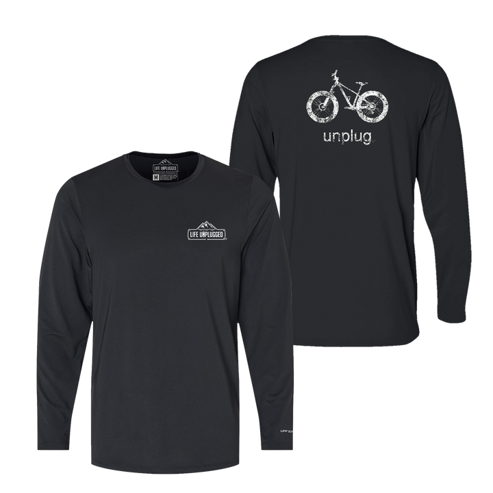 Fat Tire Bike Performance Long Sleeve with UPF 50+