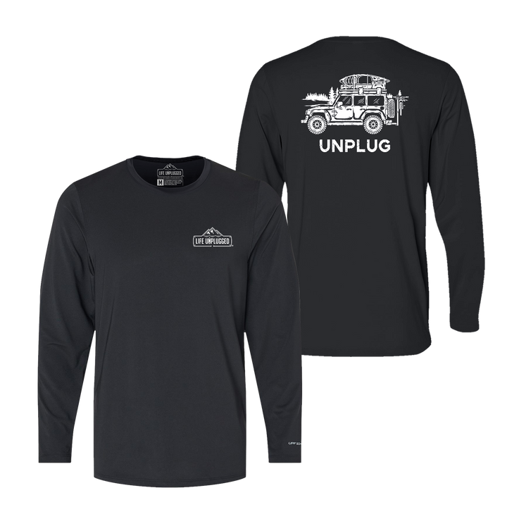 Off-Road Vehicle Performance Long Sleeve with UPF 50+