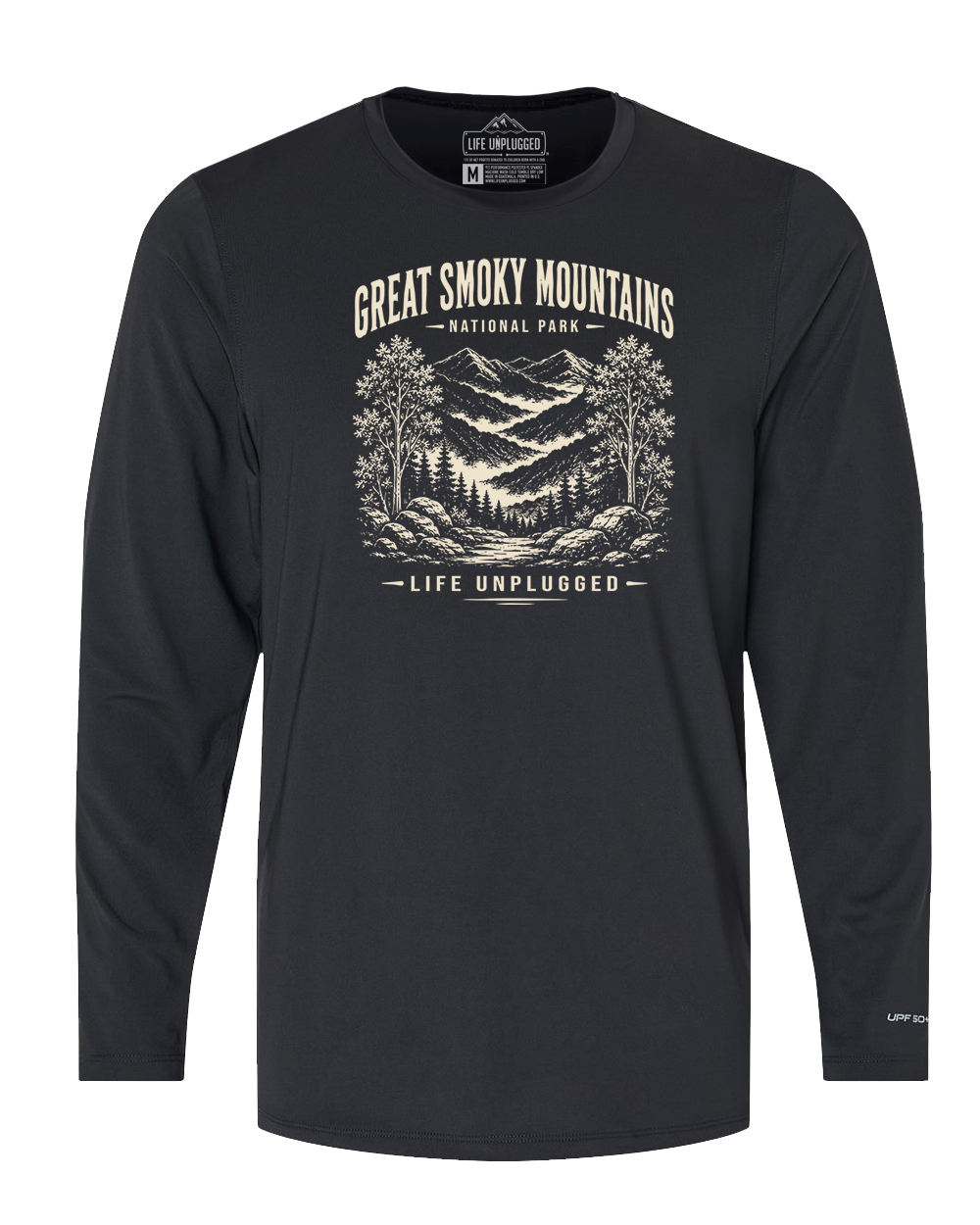 GREAT SMOKY MOUNTAINS NATIONAL PARK Performance Long Sleeve with UPF 50+
