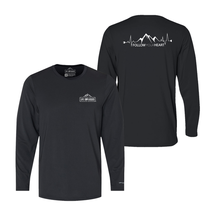 Follow Your Heart Performance Long Sleeve with UPF 50+