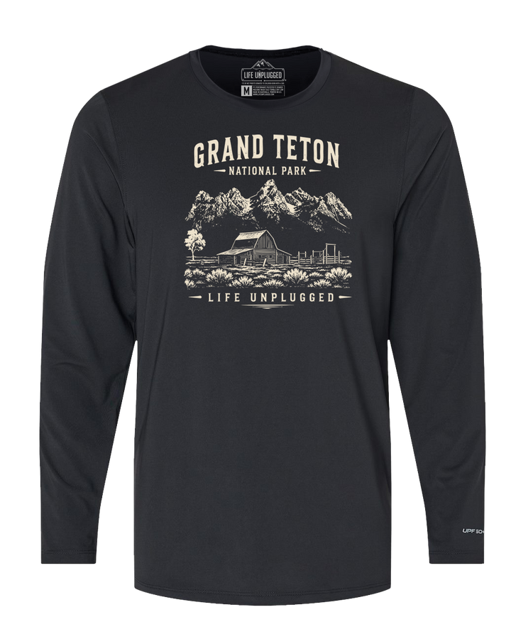 GRAND TETON NATIONAL PARK Performance Long Sleeve with UPF 50+