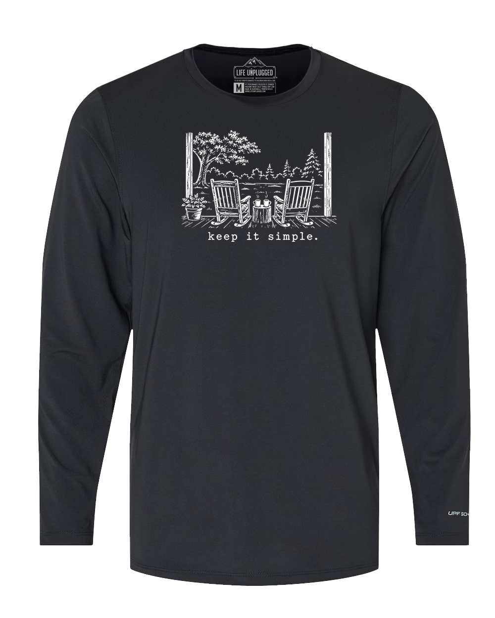 KEEP IT SIMPLE. Performance Long Sleeve with UPF 50+