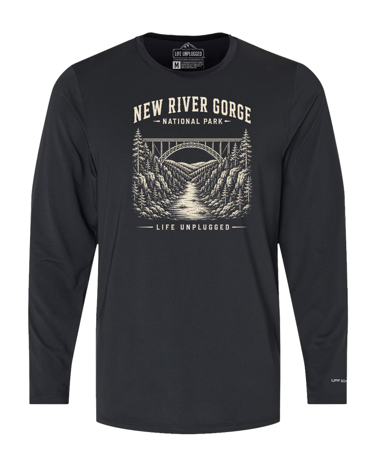 NEW RIVER GORGE NATIONAL PARK Performance Long Sleeve with UPF 50+