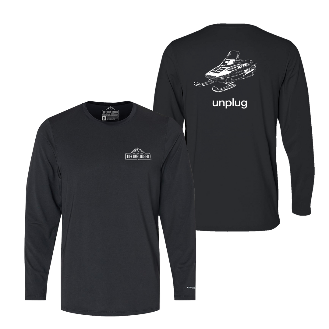 SNOWMOBILE Performance Long Sleeve with UPF 50+